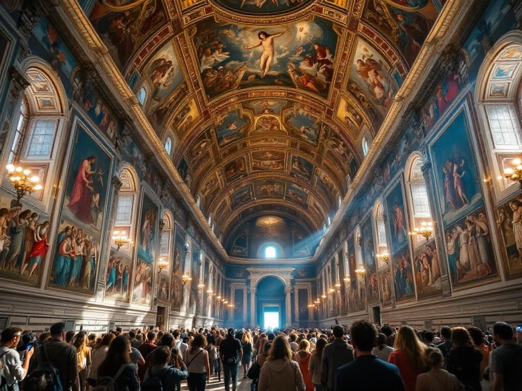 Visiting the Sistine Chapel in Vatican City